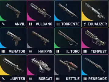 ARC Raiders Original Guns – 2 Bags (52 Items)